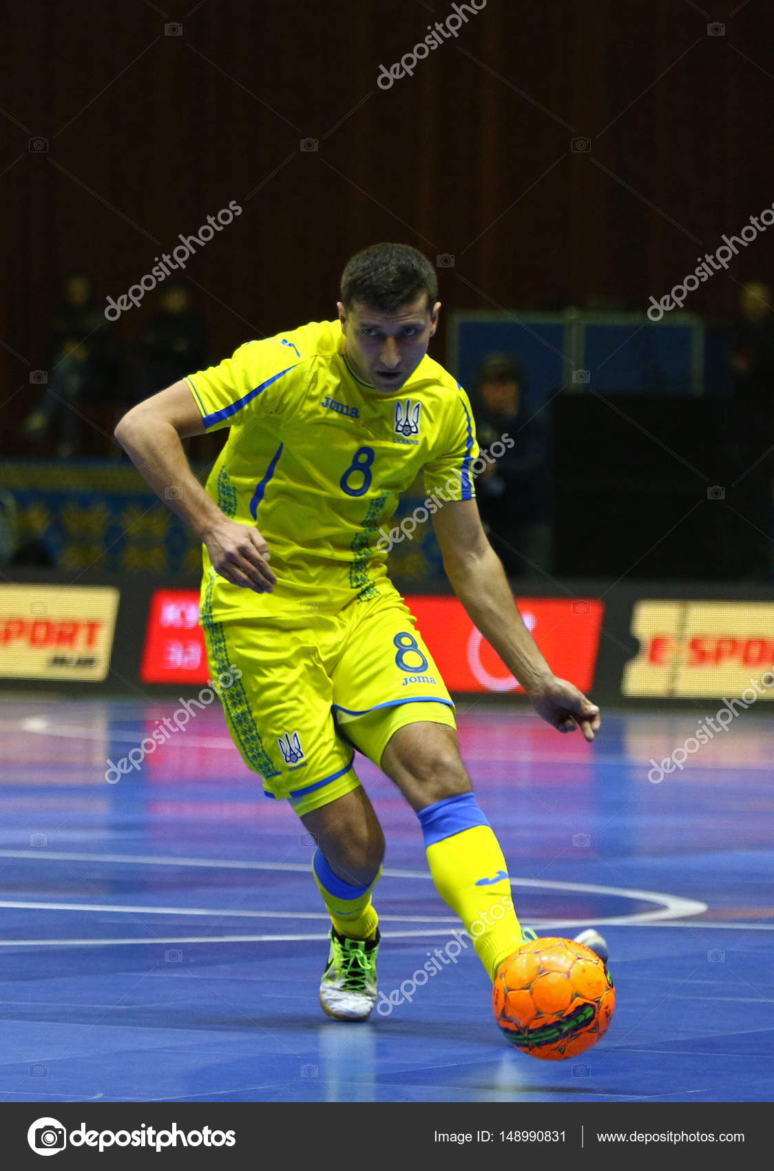 UEFA Futsal Euro 2018 qualifying tournament in Kyiv – Stock Editorial Photo © katatonia82 #148990831