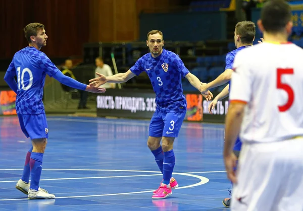 Torneo clasificatorio UEFA Futsal Euro 2018 en Kiev — Foto de Stock