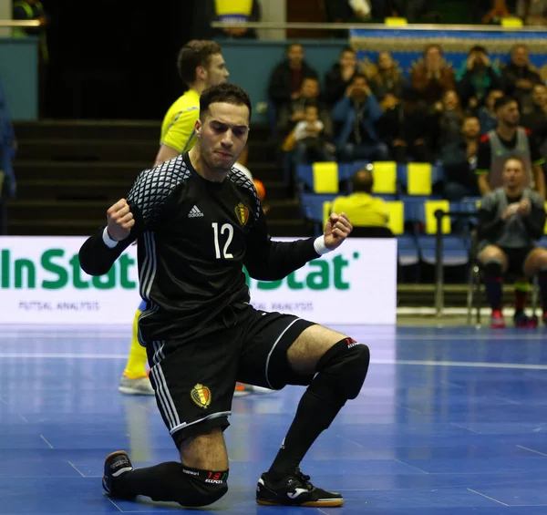 UEFA Futsal Euro 2018 torneo di qualificazione a Kiev — Foto Stock