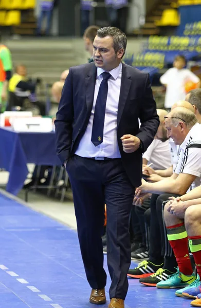 Torneo clasificatorio UEFA Futsal Euro 2018 en Kiev — Foto de Stock