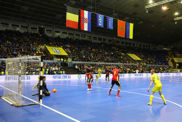 UEFA Futsal Euro 2018 kvalturneringen i Kiev — Stockfoto