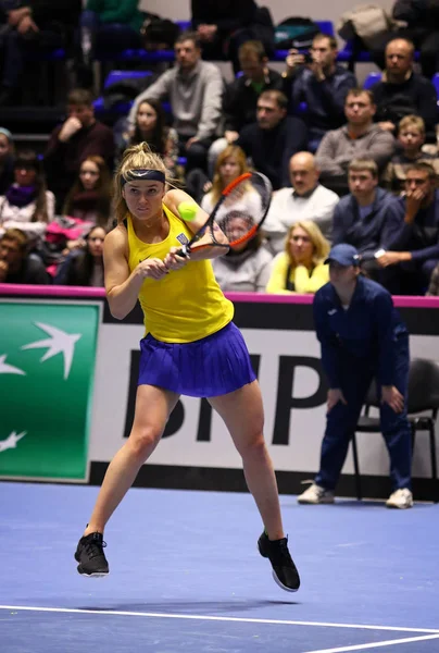 Fedcup Tenis: Ukrayna v Avustralya Kharkiv, Ukrayna — Stok fotoğraf