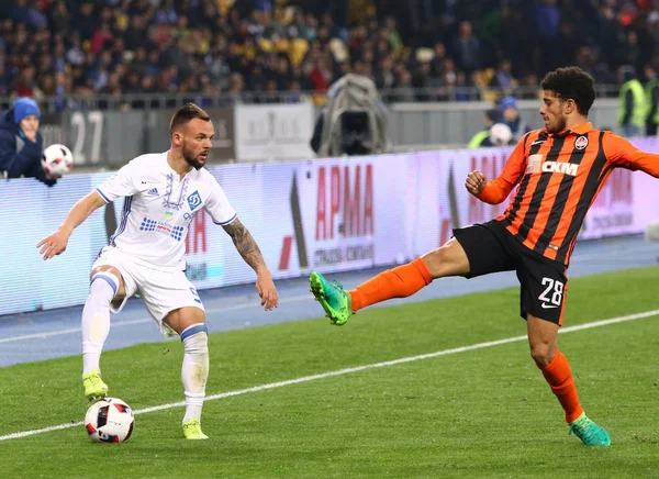 Oekraïense Premier League: Dynamo Kiev v Shakhtar d. — Stockfoto