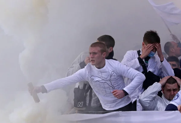 Liga Premier Ucraniana: Dynamo Kyiv v Shakhtar — Foto de Stock