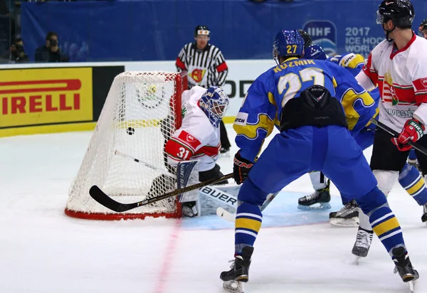 Hockey su ghiaccio 2017 World Championship Div 1 a Kiev, Ucraina — Foto Stock