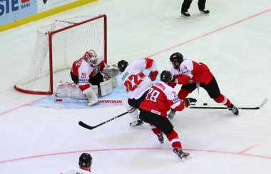 Ice Hockey 2017 World Championship Div 1 in Kiev, Ukraine clipart