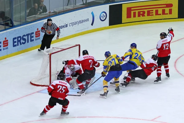 Championnat du monde de hockey sur glace 2017 Div 1 à Kiev, Ukraine — Photo