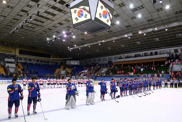 Buz hokeyi 2017 Dünya Şampiyonası Div 1 Kiev, Ukrayna — Stok fotoğraf