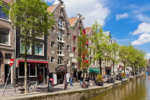 Dans les rues d'Amsterdam, Pays-Bas — Photo
