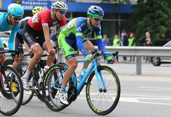 Ciclismo: Carrera Horizon Park Maidan en Kiev, Ucrania —  Fotos de Stock