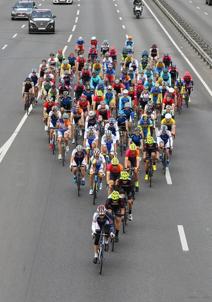 Ciclismo: Horizon Park Race Maidan em Kiev, Ucrânia — Fotografia de Stock