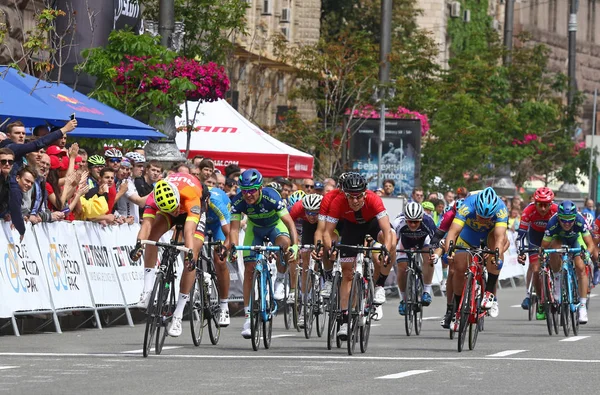 Ciclismo: Horizon Park Race Maidan em Kiev, Ucrânia — Fotografia de Stock