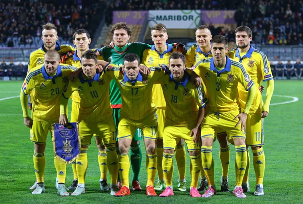 Oekraïens voetbalelftal — Stockfoto