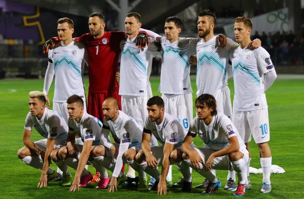 Slovenya Millî Futbol Takımı — Stok fotoğraf