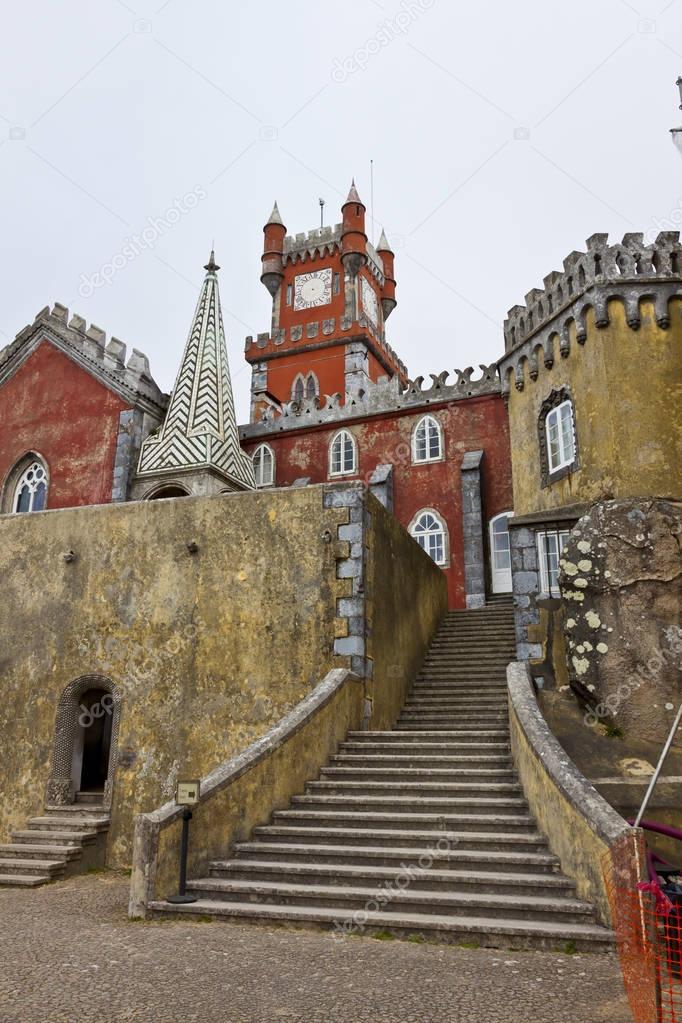  Pena National Palace in Sintra, Lisbon, Portugal