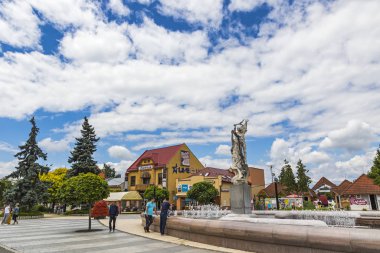 Kurtuluş Meydanı Michalovce City, Slovakya