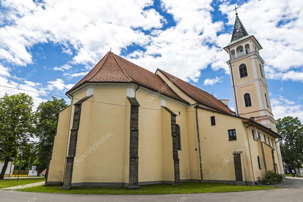 Church of the Birth of Our Lady in Michalovce, Slovakia