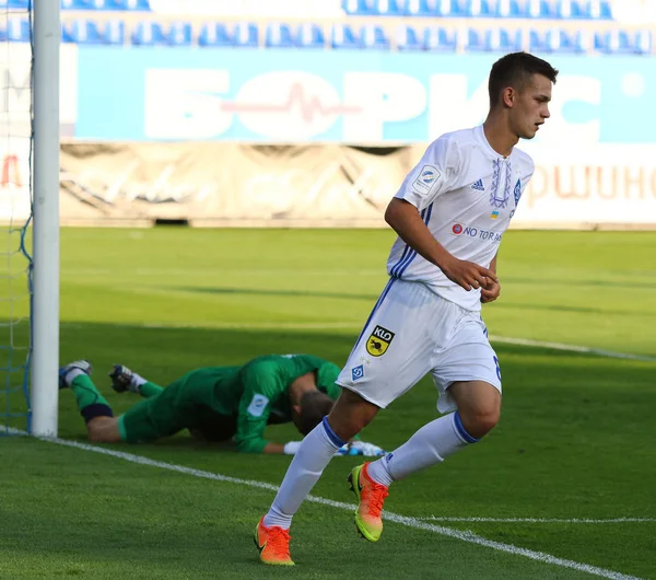 Ukrajinská Premier League: Dynamo Kyjev vs Chornomorets — Stock fotografie