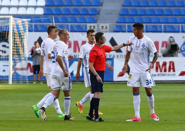 Ukrainische Premier League: Dynamo Kiew gegen Chornomorets — Stockfoto