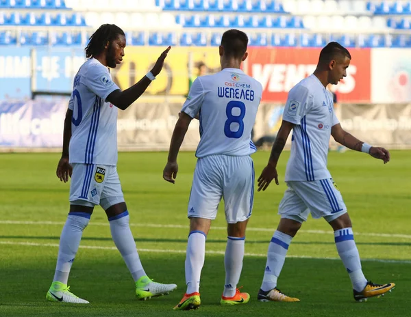 Oekraïense Premier League: Dynamo Kiev vs Tsjornomorets — Stockfoto