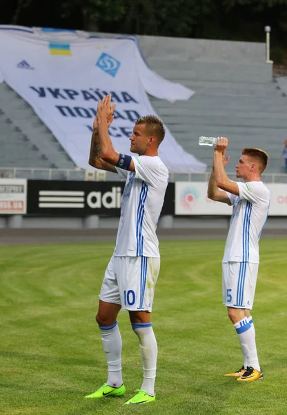 Ukrainian Premier League: Dynamo Kyiv vs Chornomorets — Stock Photo, Image