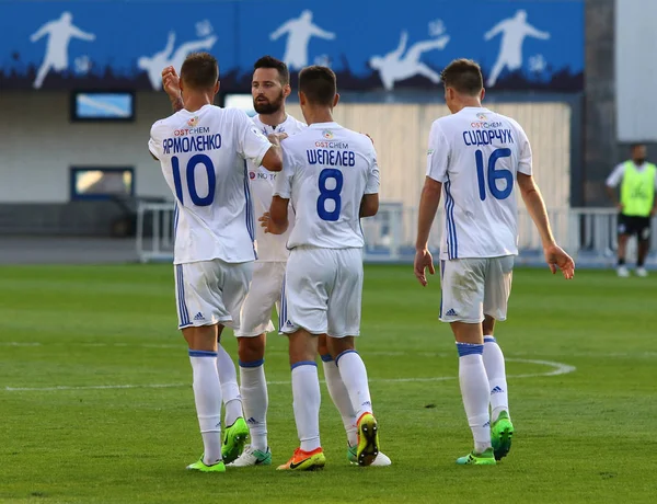 Ukrajinská Premier League: Dynamo Kyjev vs Chornomorets — Stock fotografie