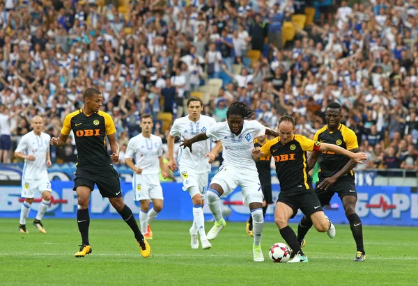 UEFA Champions League: FC Dynamo Kyiv contro Young Boys — Foto Stock