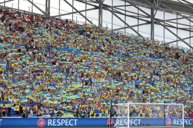 UEFA Euro 2016 oyun Ukrayna v Polonya