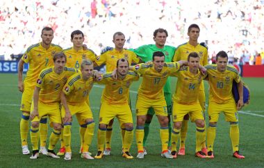 UEFA Euro 2016 oyun Ukrayna v Polonya