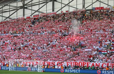 UEFA Euro 2016 oyun Ukrayna v Polonya