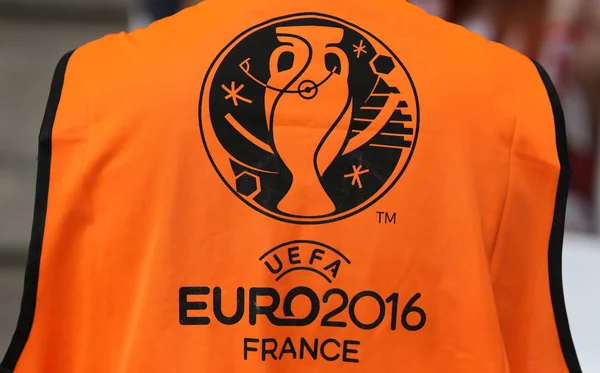UEFA Euro 2016 spel Oekraïne v Polen — Stockfoto