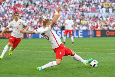 UEFA Euro 2016 oyun Ukrayna v Polonya