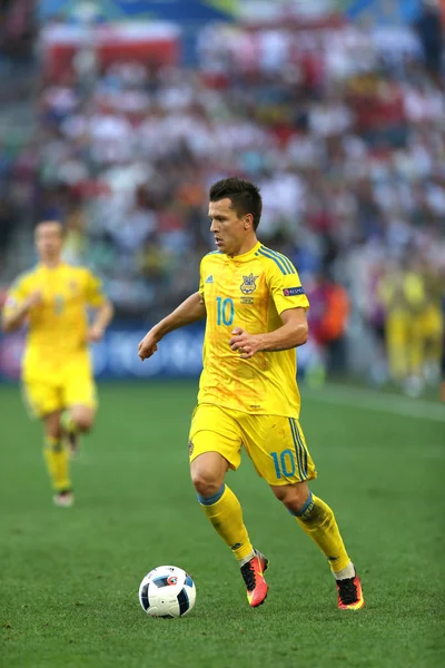 UEFA Euro 2016 oyun Ukrayna v Polonya
