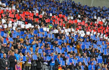 Dünya Kupası 2018 Yeterlik: İzlanda v Reykjavik Ukrayna'da