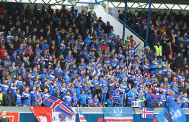 Dünya Kupası 2018 Yeterlik: İzlanda v Reykjavik Ukrayna'da