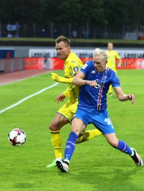 Dünya Kupası 2018 Yeterlik: İzlanda v Reykjavik Ukrayna'da