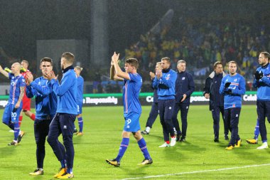 Dünya Kupası 2018 Yeterlik: İzlanda v Reykjavik Ukrayna'da
