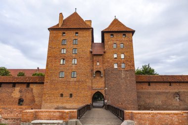 Pomerania bölgesindeki Malbork kalesi, Polonya