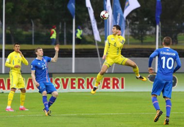 Dünya Kupası 2018 Yeterlik: İzlanda v Reykjavik Ukrayna'da