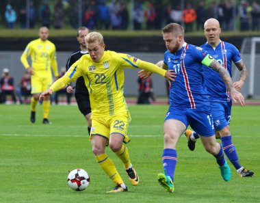 Dünya Kupası 2018 Yeterlik: İzlanda v Reykjavik Ukrayna'da