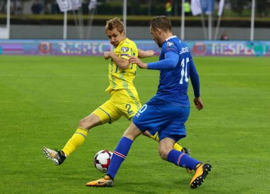 Dünya Kupası 2018 Yeterlik: İzlanda v Reykjavik Ukrayna'da
