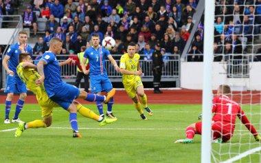 Dünya Kupası 2018 Yeterlik: İzlanda v Reykjavik Ukrayna'da