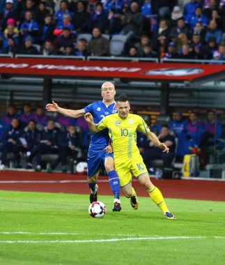 Dünya Kupası 2018 Yeterlik: İzlanda v Reykjavik Ukrayna'da