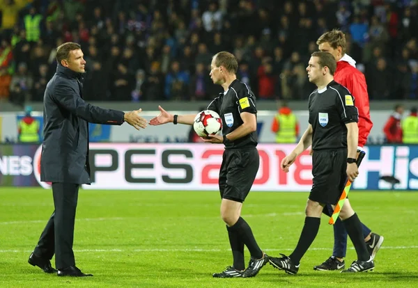 Copa del Mundo 2018 Clasificación: Islandia v Ucrania en Reikiavik —  Fotos de Stock