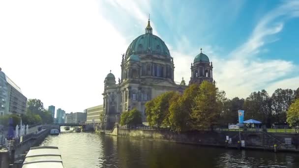 Berliner dom, deutschland — Stockvideo