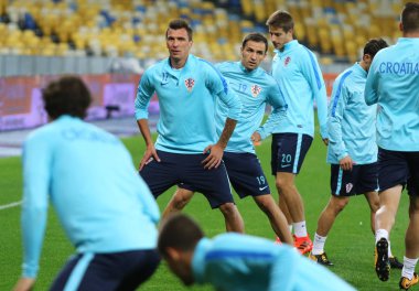 Dünya Kupası Elemeleri: Ukrayna v Hırvatistan Kiev. Öncesi maç