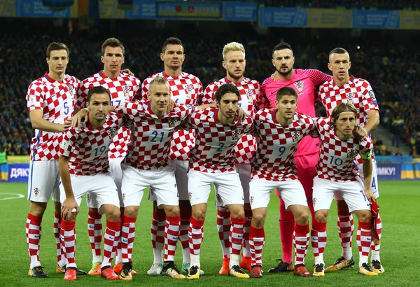 Qualifications pour la Coupe du monde 2018 : Ukraine v Croatie — Photo