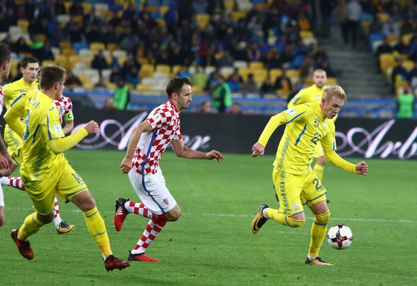 WM-Qualifikation 2018: Ukraine gegen Kroatien — Stockfoto
