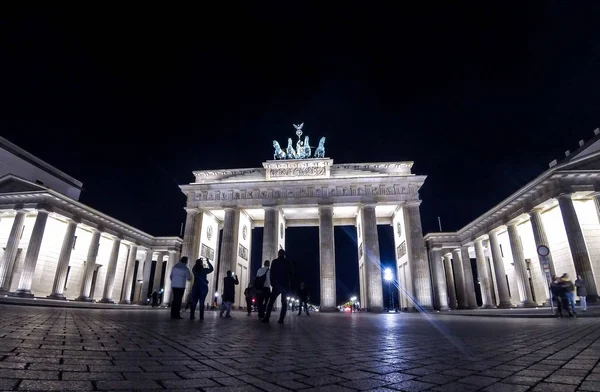 Πύλη του Brandenburg στο Βερολίνο, Γερμανία — Φωτογραφία Αρχείου
