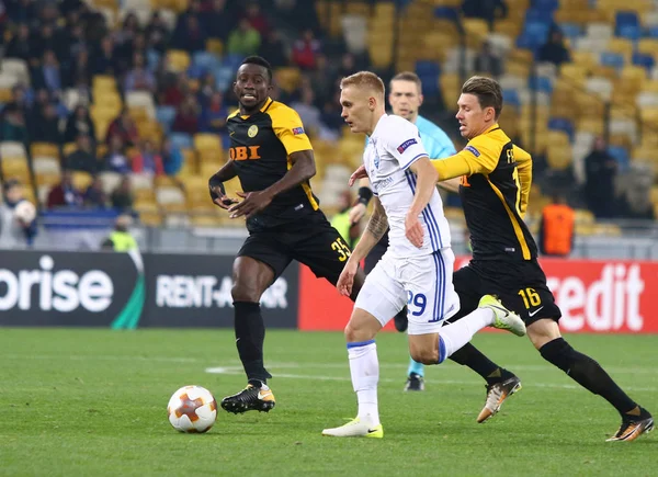 Liga Europa da UEFA: FC Dynamo Kyiv v Young Boys — Fotografia de Stock
